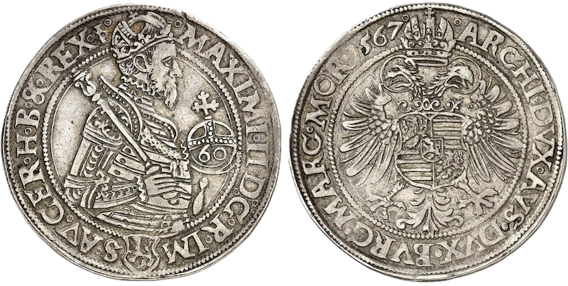 Maximilian 60 krejcaru